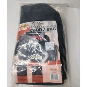 Cabela's Portable Big Buddy Heater Carry Bag Holds Heater & 2 Propane Cylinders